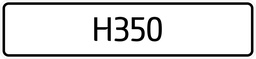 [BORD H350] Modelbord H350 - per set van 2 stuks