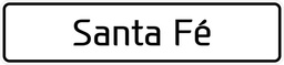 [BORD Santa Fé] Modelboard Santa Fé - per set of 2 pieces