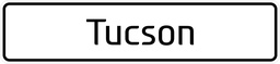 [BORD Tucson] Tucson model board - per set of 2 pieces