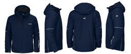 [WORK 3407-58] WORK - lined softshell with removable hood - Men - Dark blue